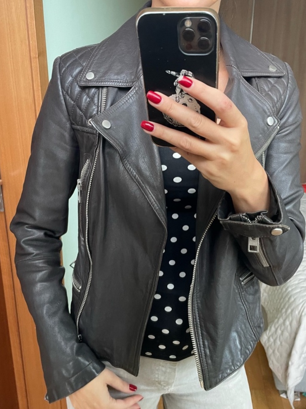 All Saints Iconic Leather Jacket